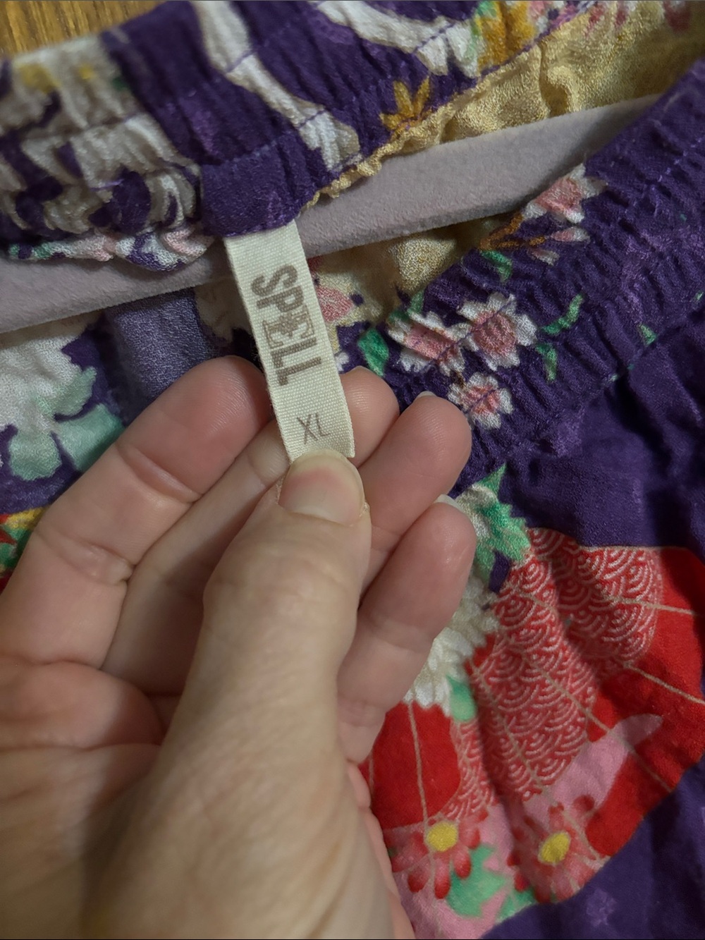 Spell Purple Wild horse pajama pants - Picture 2 of 4